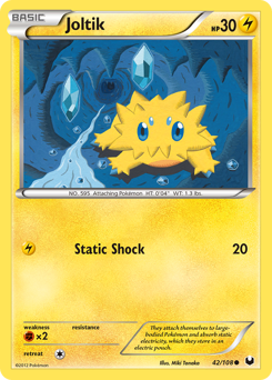Joltik - Dark Explorers - #42 - Pokemon TCG card