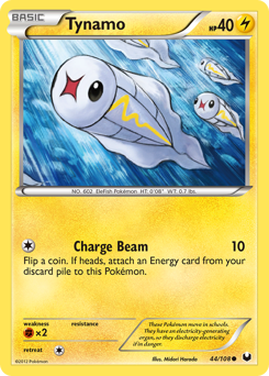 Tynamo - Dark Explorers - #44 - Pokemon TCG card