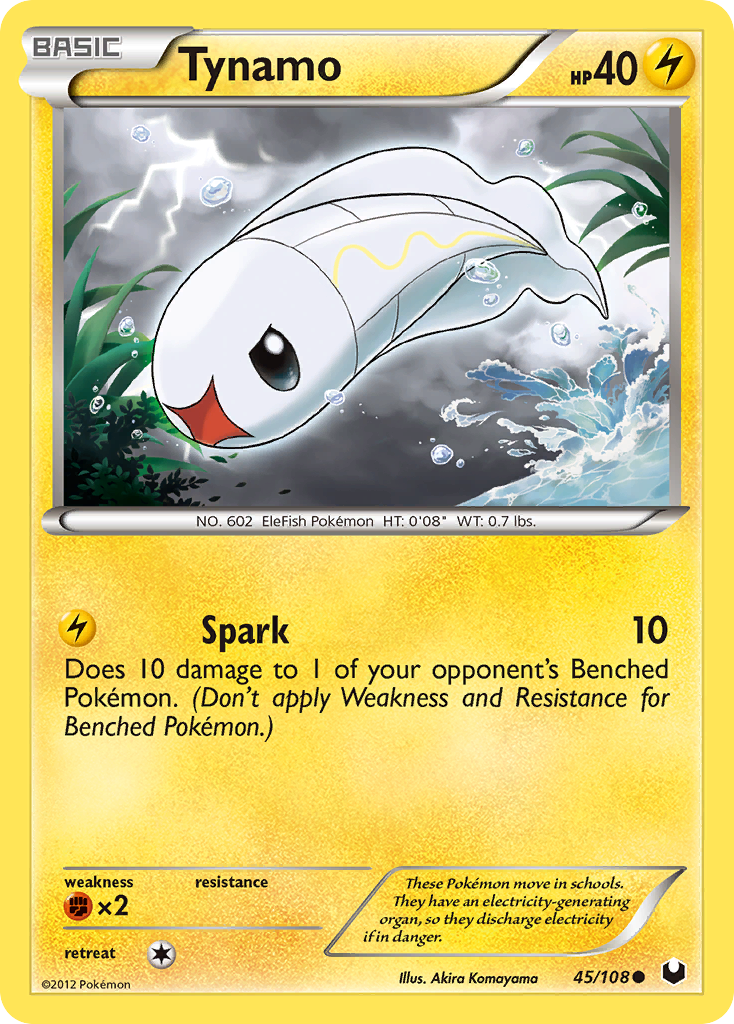 Tynamo - Dark Explorers - #45 - Pokemon TCG card