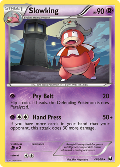 Slowking #49 Slowking - Dark Explorers - #49 - Pokemon TCG card