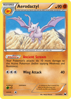 Aerodactyl - Dark Explorers - #53 - Pokemon TCG card