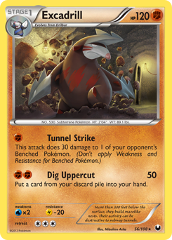 Excadrill #56 Excadrill - Dark Explorers - #56 - Pokemon TCG card