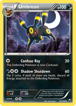 Umbreon #61 Umbreon - Dark Explorers - #61 - Pokemon TCG card