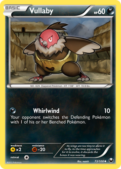 Vullaby #73 Vullaby - Dark Explorers - #73 - Pokemon TCG card