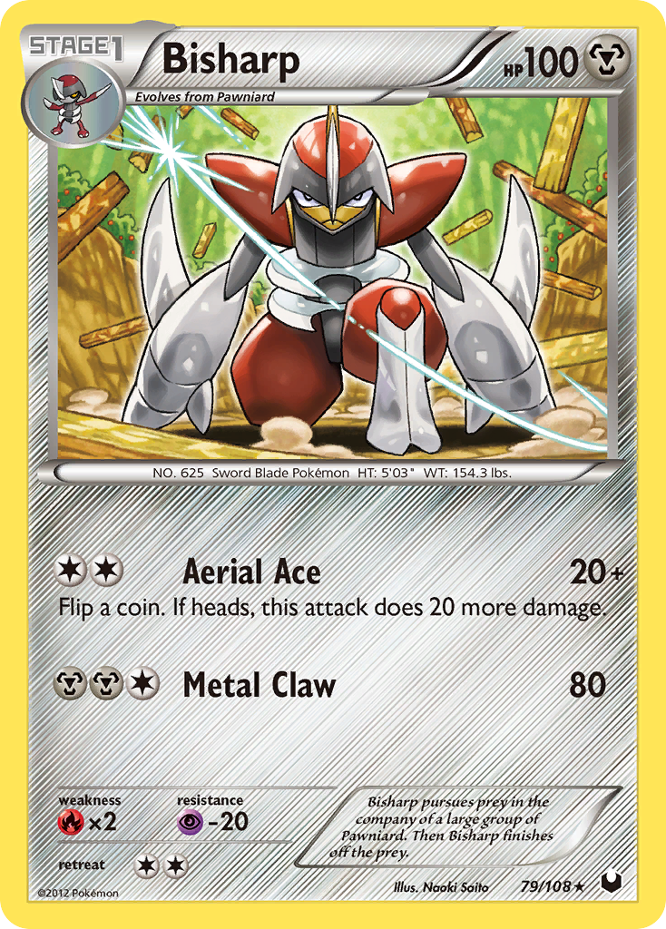 Bisharp - Dark Explorers - #79 - Pokemon TCG card