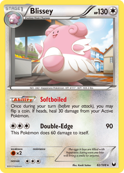 Blissey - Dark Explorers - #82 - Pokemon TCG card