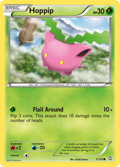 Hoppip #1 Hoppip - Dragons Exalted - #1 - Pokemon TCG card