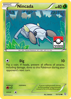Nincada #10 Nincada - Dragons Exalted - #10 - Pokemon TCG card