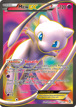 Mew-EX - Dragons Exalted - #120 - Pokemon TCG card