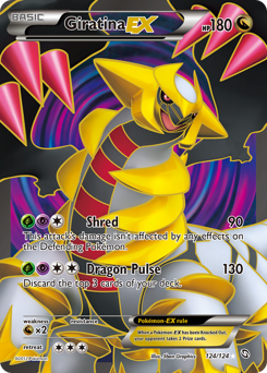 Giratina-EX - Dragons Exalted - #124 - Pokemon TCG card