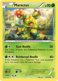 Maractus - Dragons Exalted - #16 - Pokemon TCG card