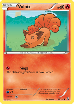 Vulpix - Dragons Exalted - #18 - Pokemon TCG card