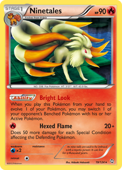 Ninetales - Dragons Exalted - #19 - Pokemon TCG card