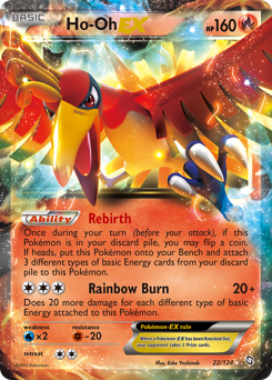 Ho-Oh-EX #22 Ho-Oh-EX - Dragons Exalted - #22 - Pokemon TCG card