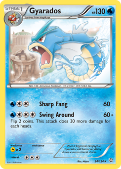 Gyarados #24 Gyarados - Dragons Exalted - #24 - Pokemon TCG card