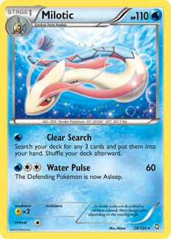 Milotic #28 Milotic - Dragons Exalted - #28 - Pokemon TCG card
