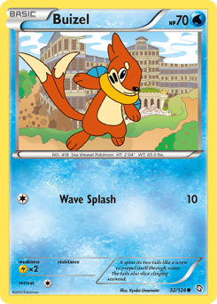 Buizel - Dragons Exalted - #32 - Pokemon TCG card
