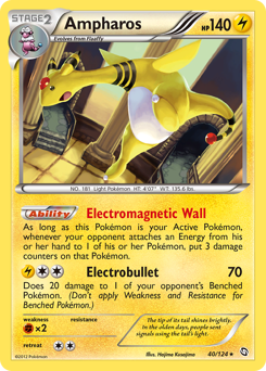 Ampharos #40 Ampharos - Dragons Exalted - #40 - Pokemon TCG card