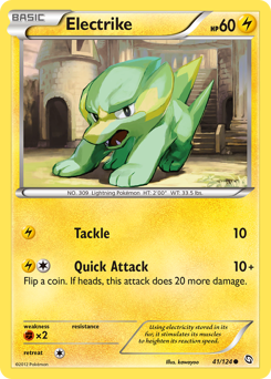 Electrike - Dragons Exalted - #41 - Pokemon TCG card