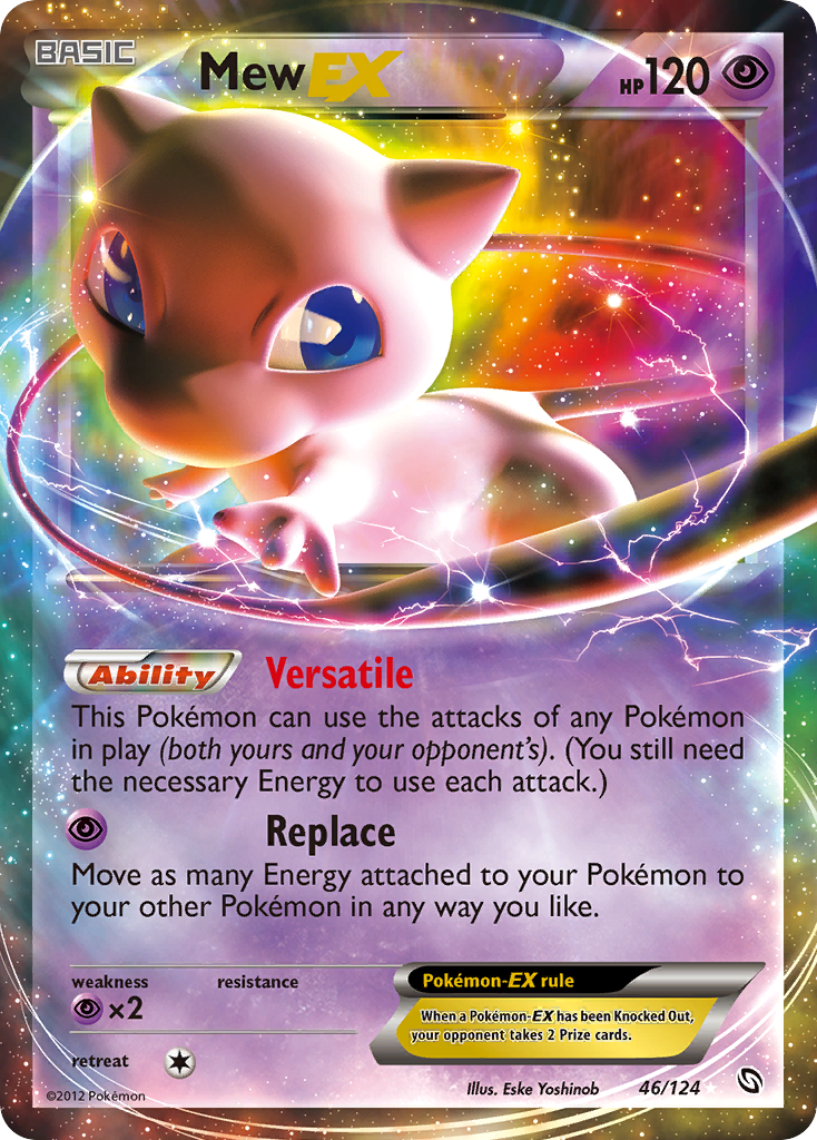 Mew-EX - Dragons Exalted - #46 - Pokemon TCG card