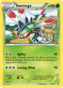 Yanmega - Dragons Exalted - #5 - Pokemon TCG card