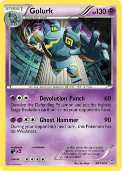 Golurk #59 Golurk - Dragons Exalted - #59 - Pokemon TCG card