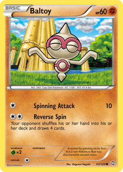 Baltoy - Dragons Exalted - #63 - Pokemon TCG card