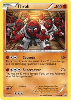Throh #68 Throh - Dragons Exalted - #68 - Pokemon TCG card