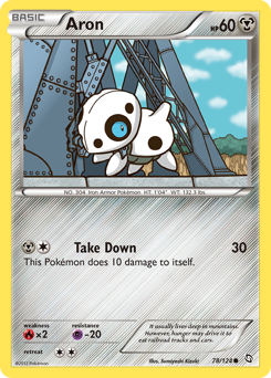 Aron - Dragons Exalted - #78 - Pokemon TCG card