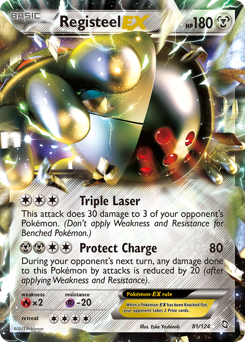 Registeel-EX #81 Registeel-EX - Dragons Exalted - #81 - Pokemon TCG card