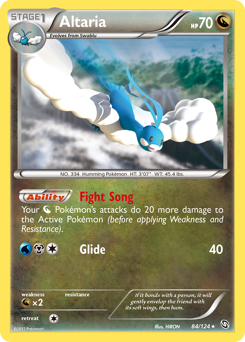 Altaria #84 Altaria - Dragons Exalted - #84 - Pokemon TCG card