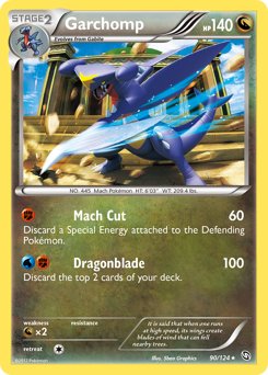 Garchomp #90 Garchomp - Dragons Exalted - #90 - Pokemon TCG card