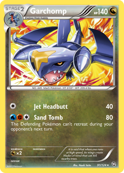 Garchomp #91 Garchomp - Dragons Exalted - #91 - Pokemon TCG card