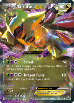 Giratina-EX - Dragons Exalted - #92 - Pokemon TCG card