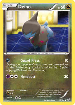 Deino - Dragons Exalted - #94 - Pokemon TCG card