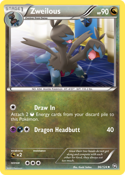Zweilous #96 Zweilous - Dragons Exalted - #96 - Pokemon TCG card