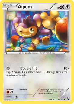Aipom - Dragons Exalted - #99 - Pokemon TCG card