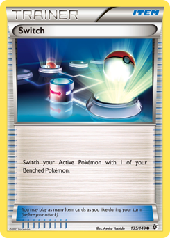 Switch - Boundaries Crossed - #135 - Pokemon TCG card