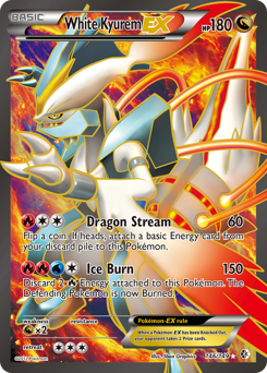 White Kyurem-EX - Boundaries Crossed - #146 - Pokemon TCG card