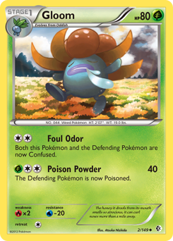 Gloom - Boundaries Crossed - #2 - Pokemon TCG card