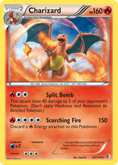 Charizard - Boundaries Crossed - #20 - Pokemon TCG card