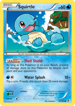 Squirtle #29 Squirtle - Boundaries Crossed - #29 - Pokemon TCG card