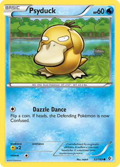 Psyduck - Boundaries Crossed - #32 - Pokemon TCG card