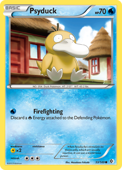 Psyduck - Boundaries Crossed - #33 - Pokemon TCG card