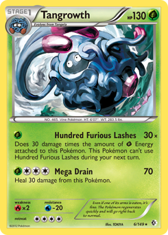 Tangrowth #6 Tangrowth - Boundaries Crossed - #6 - Pokemon TCG card