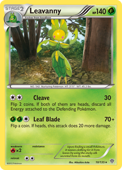 Leavanny #10 Leavanny - Plasma Storm - #10 - Pokemon TCG card