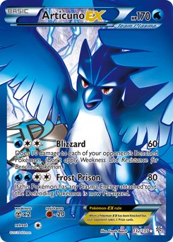 Articuno-EX - Plasma Storm - #132 - Pokemon TCG card