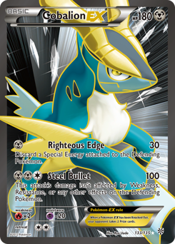 Cobalion-EX #133 Cobalion-EX - Plasma Storm - #133 - Pokemon TCG card