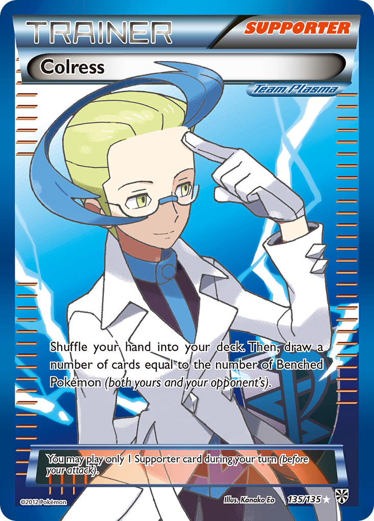 Colress - Plasma Storm - #135 - Pokemon TCG card