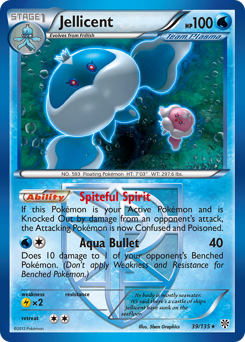 Jellicent #39 Jellicent - Plasma Storm - #39 - Pokemon TCG card